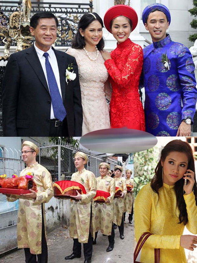 Tháng 11.2012, đám cưới của Tăng Thanh Hà diễn ra và thu hút sự chú ý lớn của khán giả và giới truyền thông. Trong đám cưới đó, nhiều người cũng chú ý với Á hậu Hoàng My trong vai trò phù dâu cho cô dâu Tăng Thanh Hà.