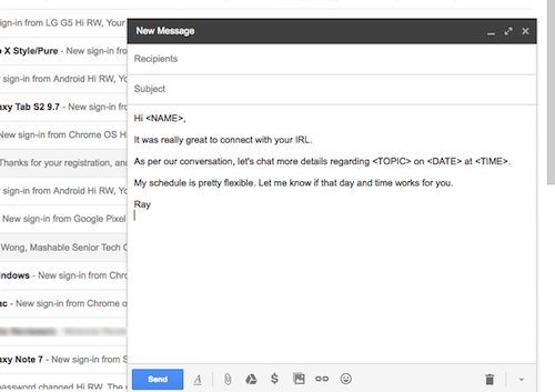 Cách tạo nội dung email mẫu để trả lời nhanh - 7