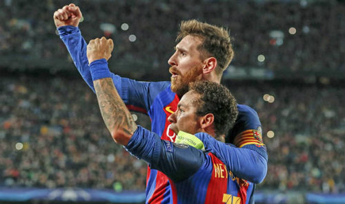 Barca thua đau, Messi “giận cá chém thớt” với Neymar - 2