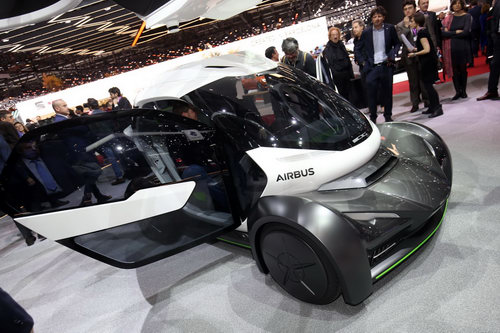 Airbus popup dự án ô tô bay đầy táo bạo