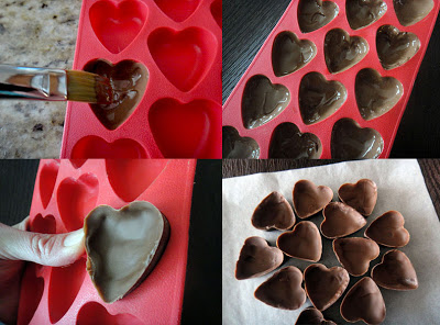 Valentine trắng lãng mạn với chocolate trái tim - 3