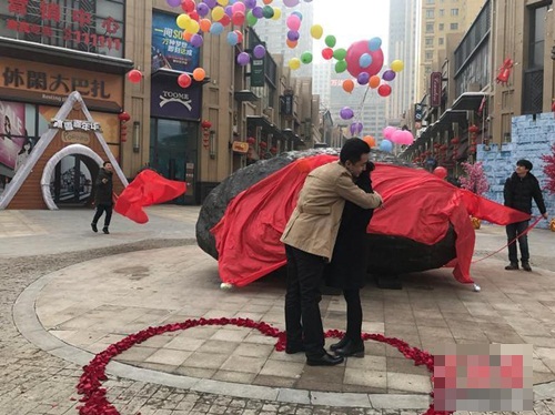 Bạn gái nói "thích", chàng trai bỏ 3,5 tỷ mua thiên thạch cầu hôn - 2