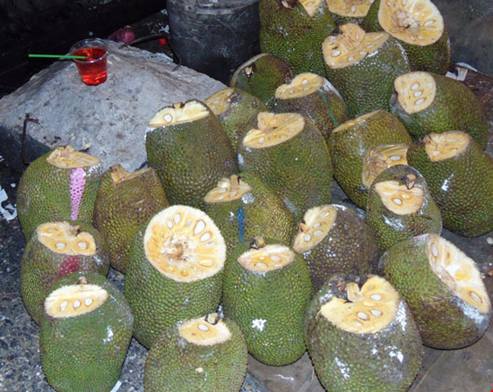 Đại biểu HĐND mua trái mít, được tặng... thuốc bảo quản - 1