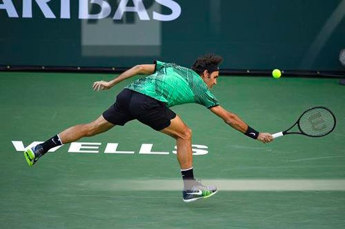 Federer nâng tầm trái 1 tay, Nadal tâm phục khẩu phục - 1