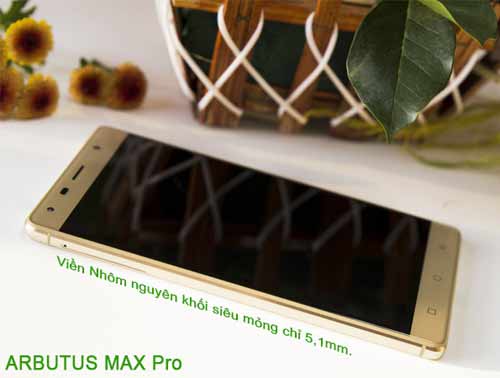 Tổng quan về  Smartphone  Max pro vừa ra mắt của Arbutus - 1
