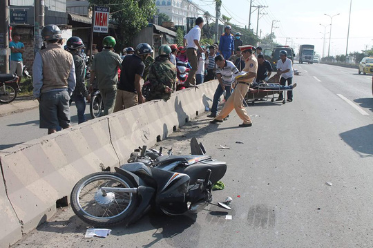 Nam thanh niên tử nạn vì... thử thắng xe tải! - 2