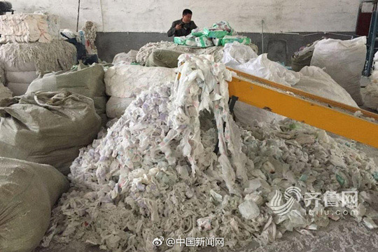 Trung Quốc: Sản xuất tã người lớn từ tã đã dùng - 2