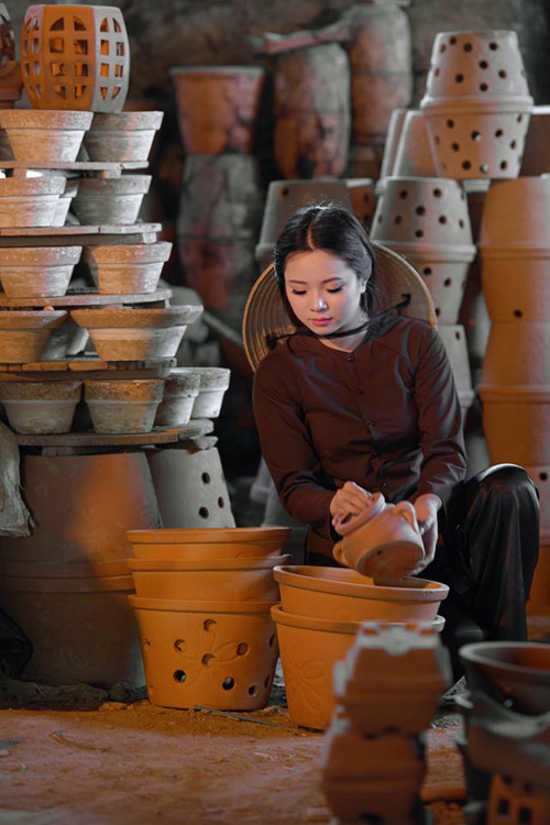 Bộ ảnh làm gốm của hai cô gái trẻ "đốn tim" dân mạng - 9