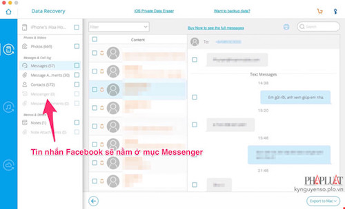 Mẹo khôi phục các tin nhắn đã xóa trên Facebook - 6