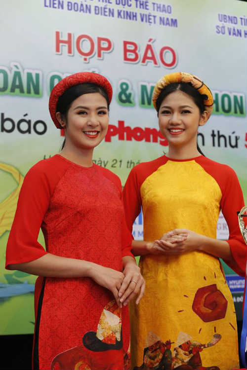 Hoa hậu Ngọc Hân tranh tài giải Việt dã toàn quốc - 1