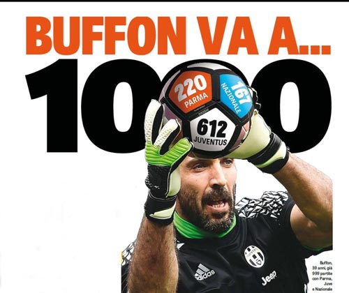 Buffon có trận thứ 1.000: Vạn lý trường thành ở Italia - 1