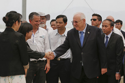 Tổng thống Israel và Phu nhân thăm Nông trường VinEco Tam Đảo - 1