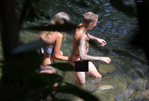The shocking nudity of the 'saint of nakedness' Justin Bieber - 6