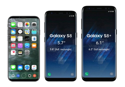 iPhone 8 sẽ có ngoại hình như Galaxy S8, S8 Plus và LG G6 không viền - 2