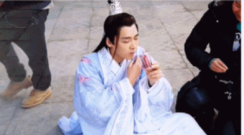 Hậu trường cười ra nước mắt phim cổ trang đang gây bão mạng - 13