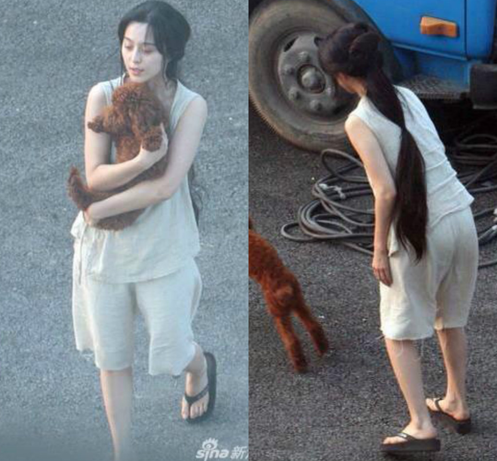 Đời thường tóc rối bù, quần áo nhàu nhĩ của 3 nàng "Cách Cách" - 11