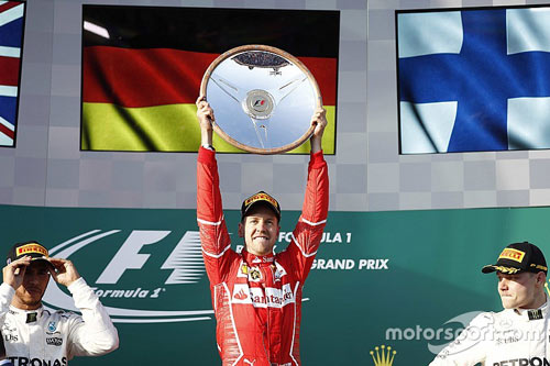 BXH F1 - Australian GP: Vettel, 6 năm 1 chiến thắng vỡ òa - 1