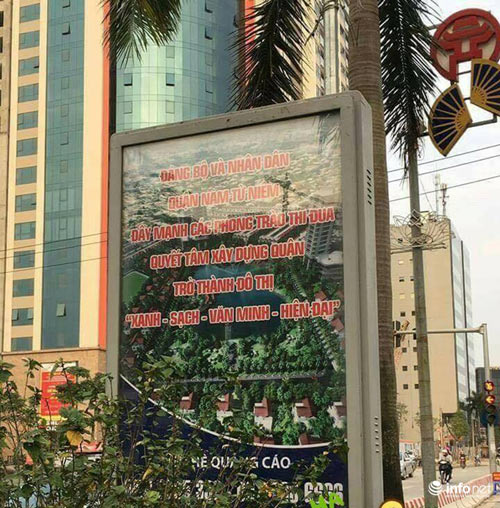 Lỗi chính tả ngây ngô nằm hiên ngang giữa đường Hà Nội - 1