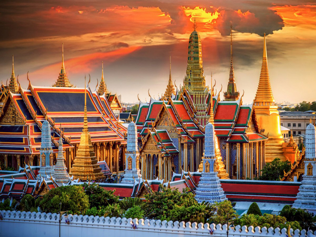 1. Bangkok, Thái Lan: 21.47 triệu lượt khách trong năm 2016.