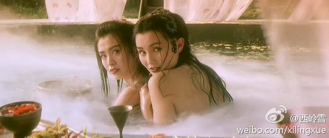 Mỹ nhân họ Vương có cảnh tắm trần để đời trên màn ảnh với Trương Mạn Ngọc trong "Thanh Xà".