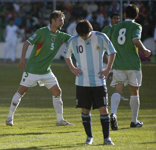 Lên núi, Messi và ĐT Argentina &#34;đối mặt&#34; với ác mộng - 4