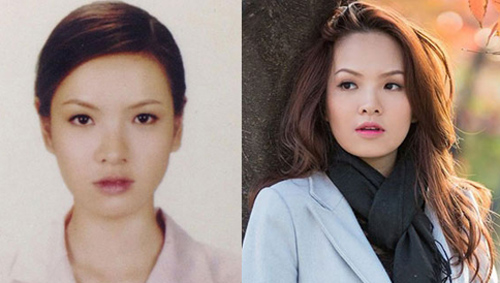 Bất ngờ ảnh thẻ cho thấy nhan sắc thực của mỹ nhân Việt - 2