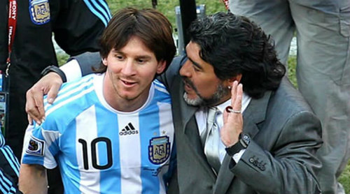 Messi bị treo giò 4 trận: Maradona chối “đâm sau lưng” - 1