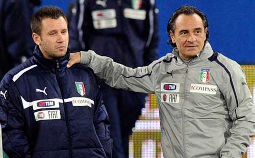 ĐT Italia: Cassano sẵn sàng tham chiến tại Euro - 1