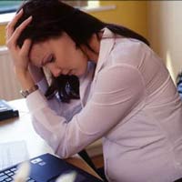 Sức khỏe đời sống - Mẹ bị stress dễ sinh con thiếu sắt