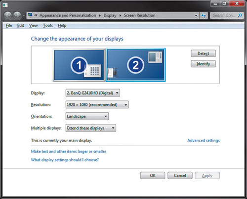 Lắp đặt nhiều màn hình trên máy tính - 3