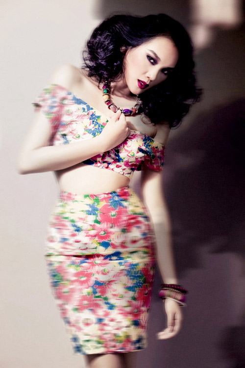 Người đẹp Việt hút hồn với mốt khoe vai - 15