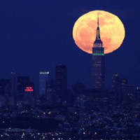 Tin tức trong ngày - Ngắm siêu mặt trăng trên khắp thế giới