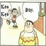 Doremon chế: Ai ăn kẹo kéo đi!