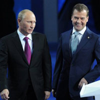 Putin đề cử Medvedev làm Thủ tướng