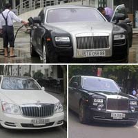Tin tức trong ngày - Kỳ lạ 3 xe siêu sang dùng chung biển số