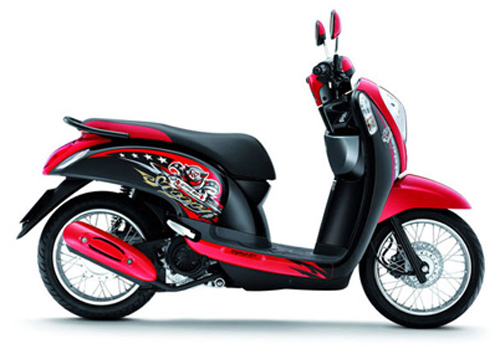 Honda Scoopy: Xe ga cho phái đẹp - 2