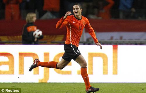 Hà Lan công bố danh sách sơ bộ dự Euro 2012 - 1