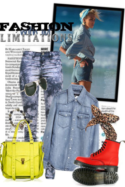 Mặc jeans hoa không khó như bạn nghĩ - 7