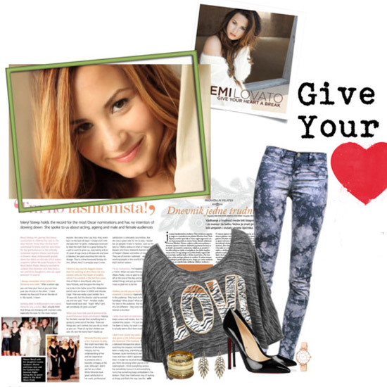 Mặc jeans hoa không khó như bạn nghĩ - 9