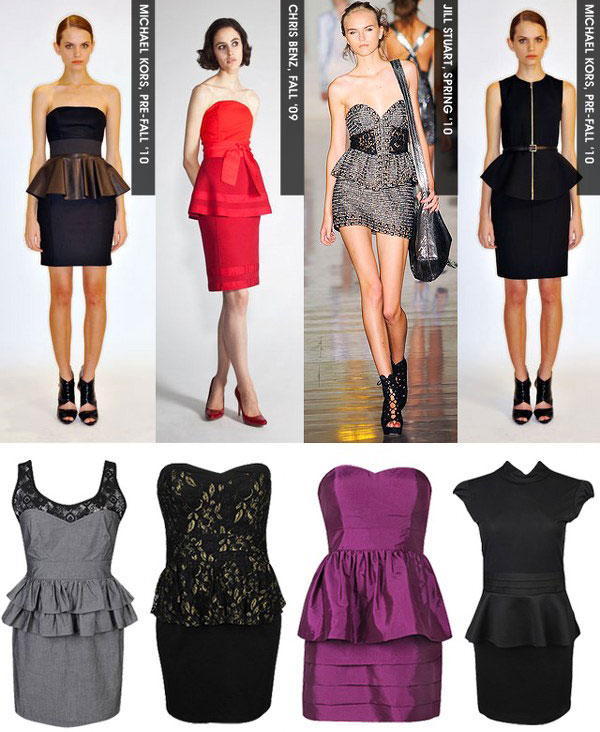 Không Lo Về Dáng Với Các Mẫu Váy Công Sở Kiểu Peplum Mới Lạ |  shopvinhvienblog