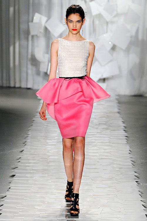 Mặc đẹp với váy áo peplum - 3