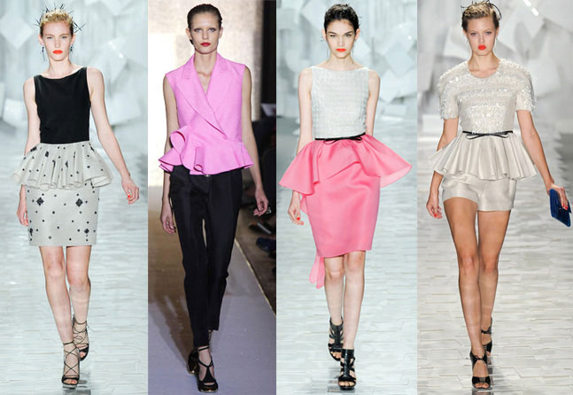 Mặc đẹp với váy áo peplum - 4