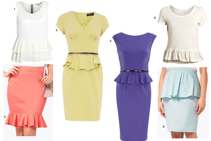 Mặc đẹp với váy áo peplum - 14