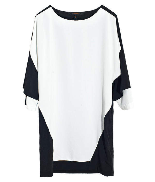 Mặc tương phản đen và trắng cá tính - 16