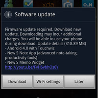 Thời trang Hi-tech - Samsung Galaxy Note nâng lên Android 4.0.3 ICS