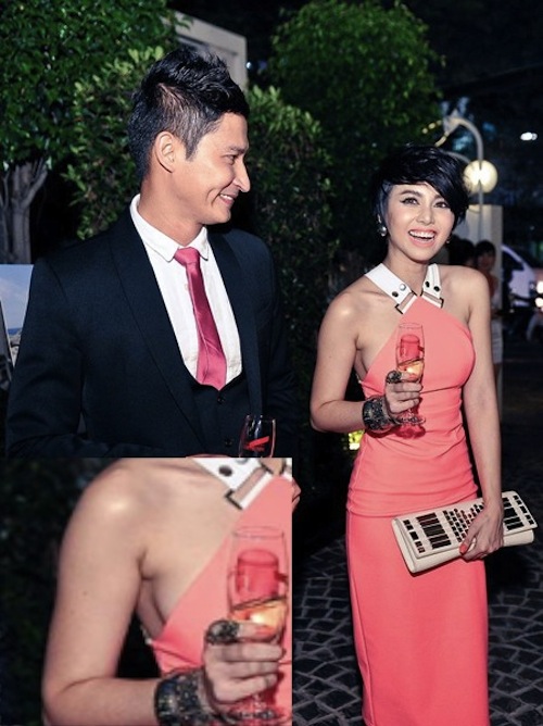 Ngọc Diệp cũng lộ rõ sẹo dao kéo vòng 1 - 4