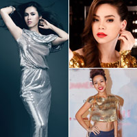 Thời trang công sở - Sao bắt mắt với trang phục lấp lánh