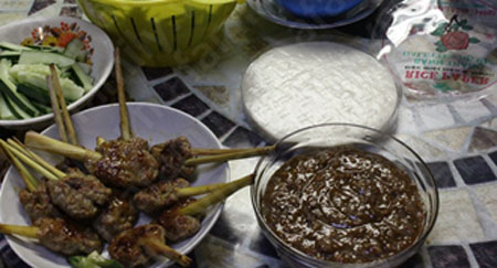 Nem lụi chấm tương đậu nành ngon tuyệt - 17