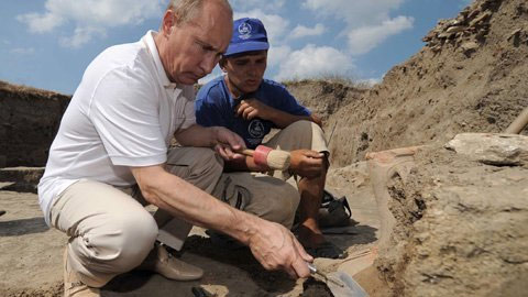 Chùm ảnh: "Biệt tài" của Tổng thống Putin - 8