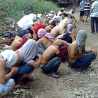 Pháp luật - Vây bắt sòng bạc "dã chiến" trên núi